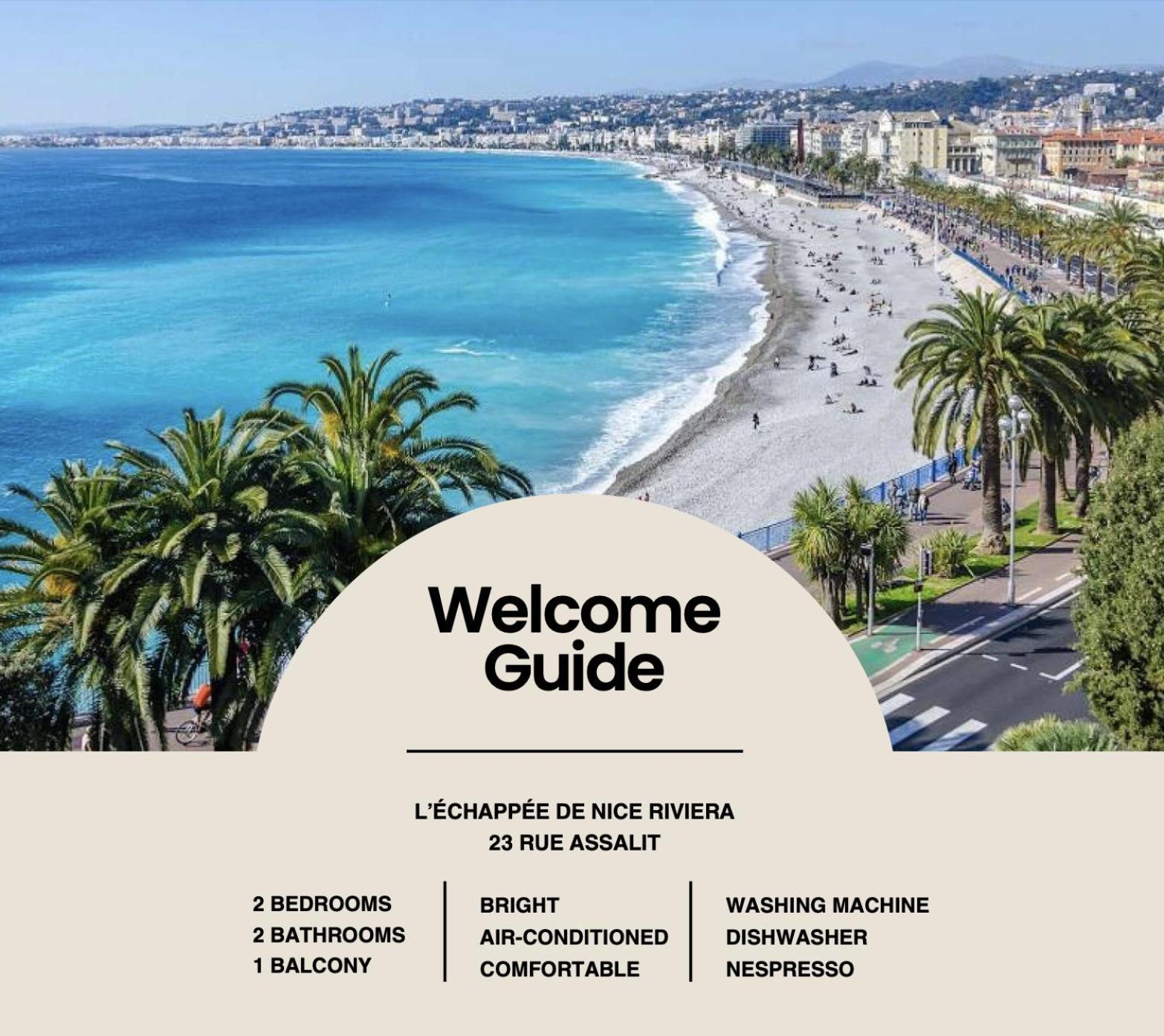 L'Echappee De Nice Riviera I Centre-Ville I Climatise I Proche Gare Et Plage I Ideal Couple Et Famille Bagian luar foto